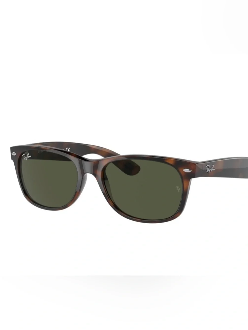 Ray-Ban Polarized Tortoiseshell Frame Sunglasses